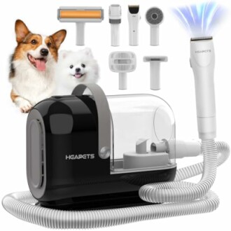 HEAPETS Dog Grooming Vacuum Kit Review: Shedding Grooming Made Easy